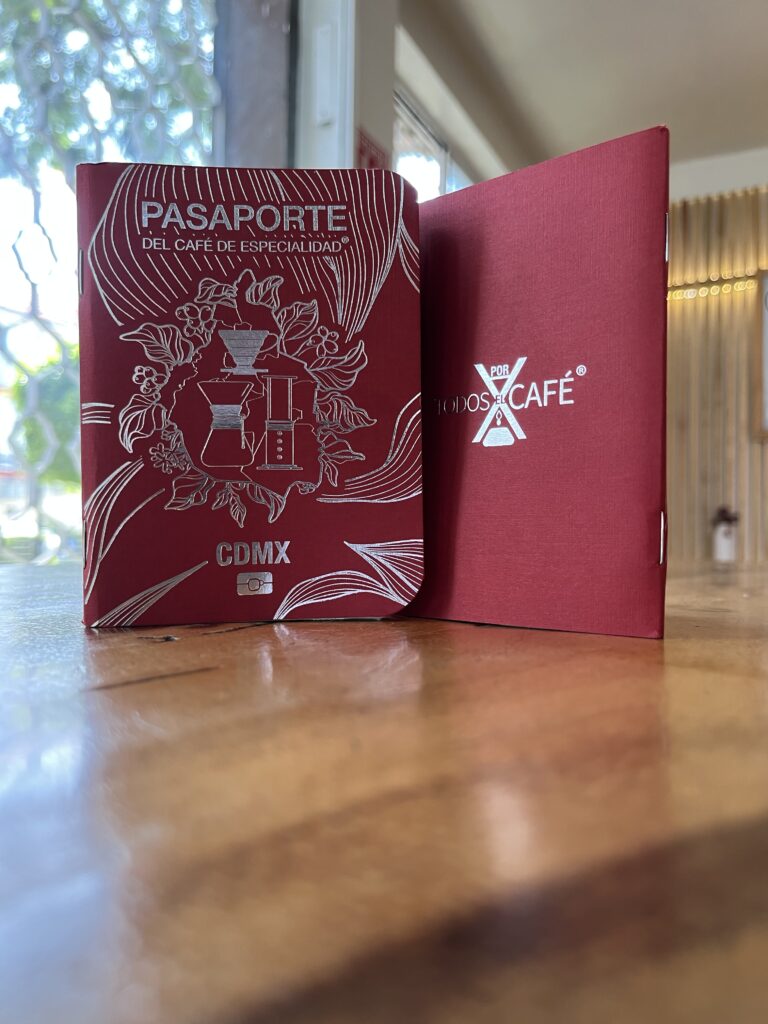 Pasaporte del cafe